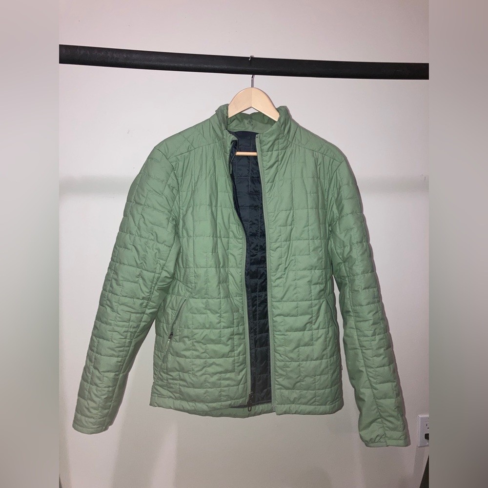 Green Lululemon down jacket medium